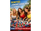 İstanbul Okul ve Üniversitelere Ücretsiz Langırt Masası Kiralama | Ciro Paylaşımlı Langırt